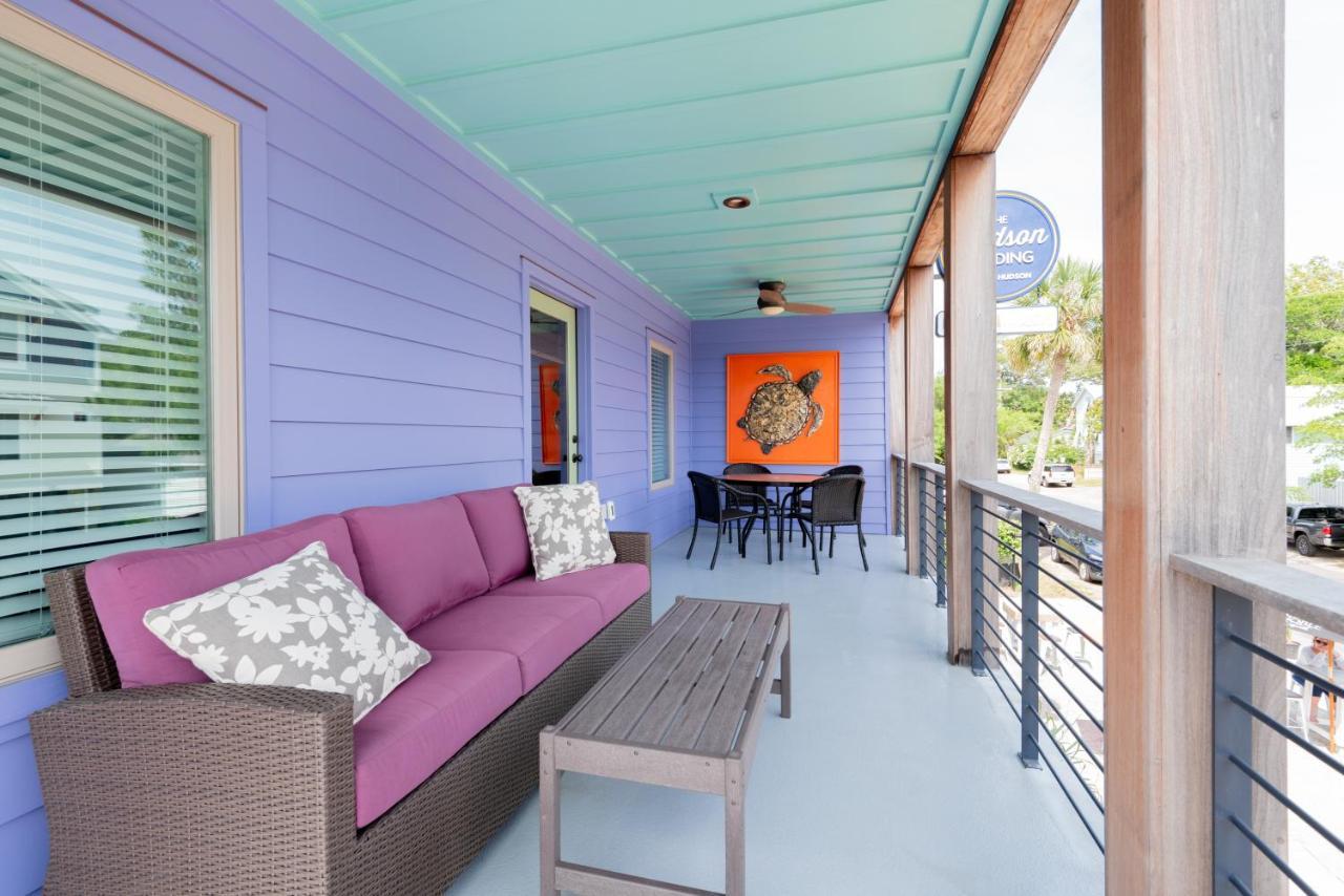 Folly Vacation Perfect Purple Palace Apt A Folly Beach Eksteriør bilde