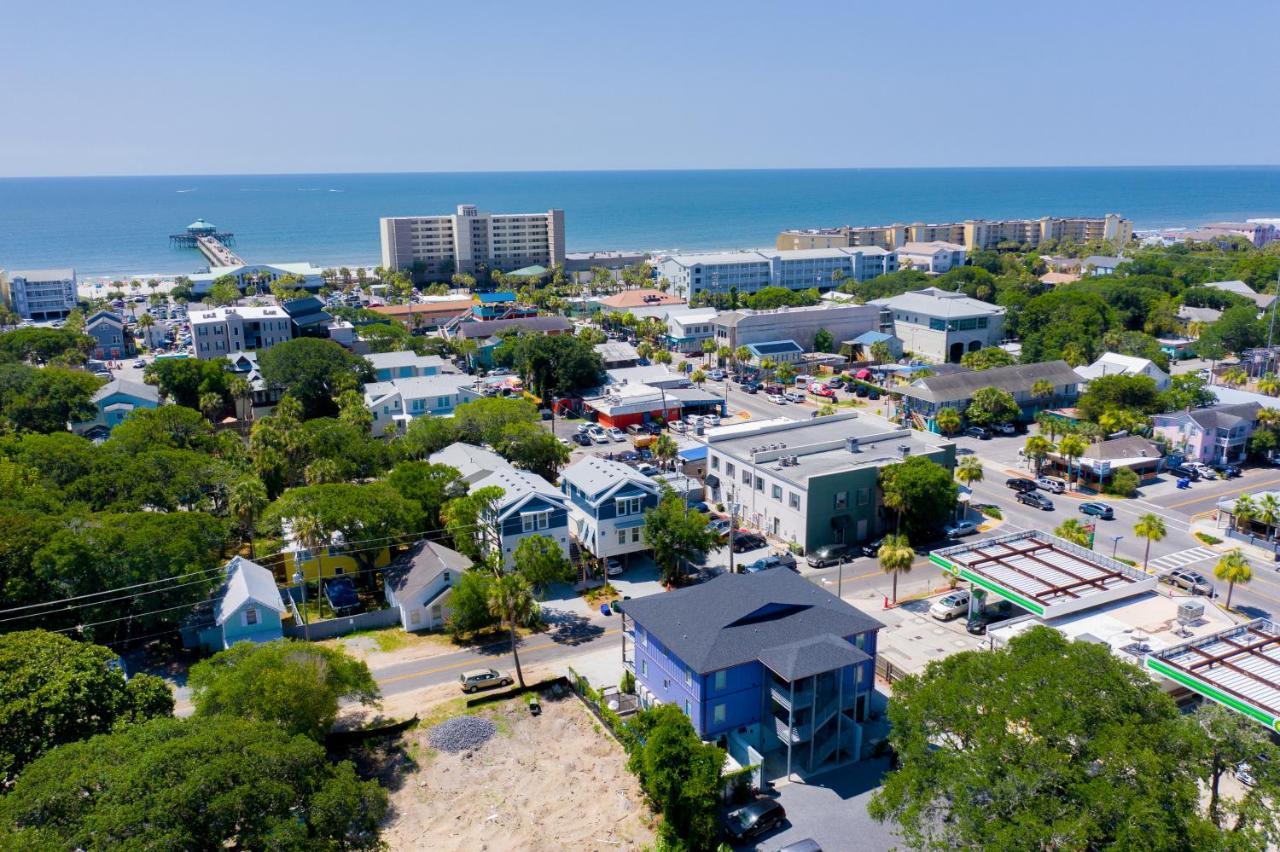Folly Vacation Perfect Purple Palace Apt A Folly Beach Eksteriør bilde