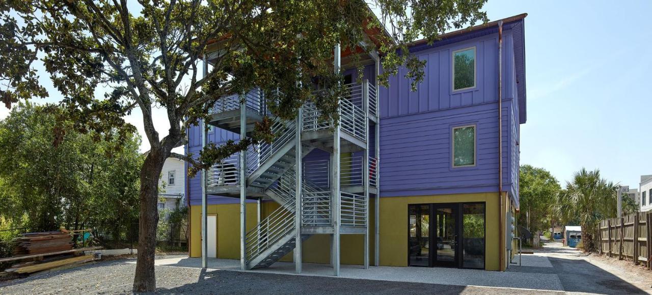 Folly Vacation Perfect Purple Palace Apt A Folly Beach Eksteriør bilde